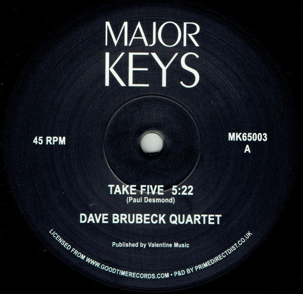 BRUBECK,DAVE QUARTET - TAKE FIVE (180G)