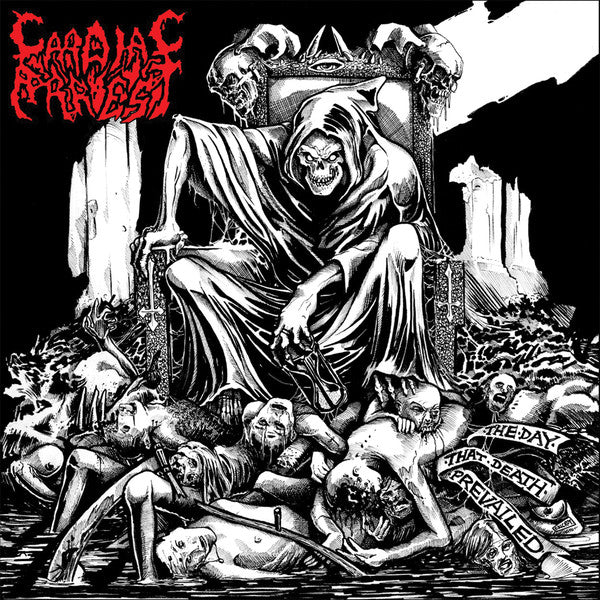 CARDIAC ARREST - DAY THAT DEATH PREVAILED (MMETALLIC SILVER VERSION)