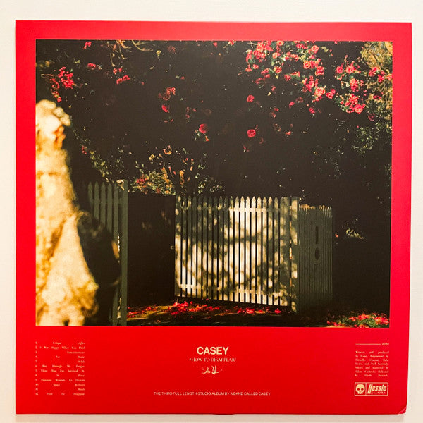 CASEY - HOW TO DISAPPEAR (COLOR VINYL)