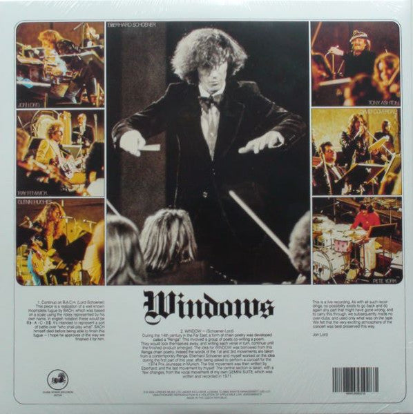 LORD,JON - WINDOWS (ORANGE CRUSH VINYL)