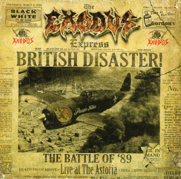 EXODUS - BRITISH DISASTER: THE BATTLE OF '89