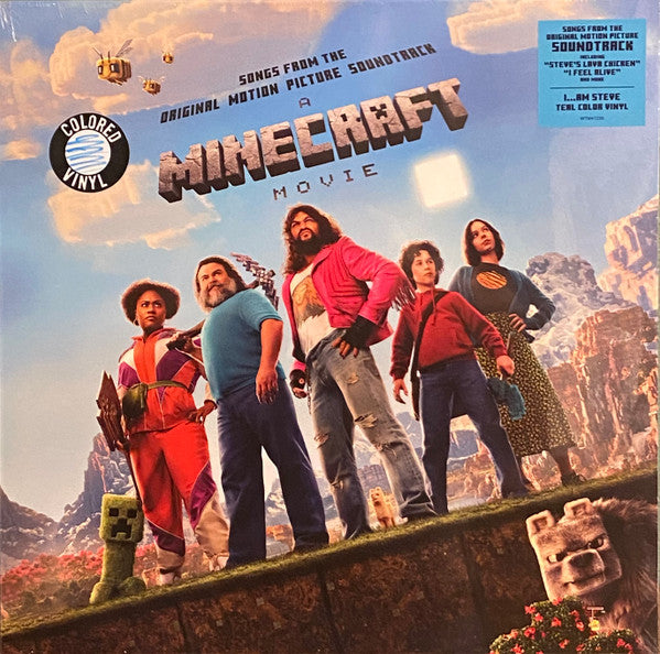 VARIOUS ARTISTS - MINECRAFT MOVIE (SONGS FROM THE OST) (TEAL VINYL)