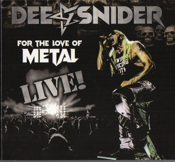 SNIDER,DEE - FOR THE LOVE OF METAL (LIVE) (CD/BLU-RAY/DVD)