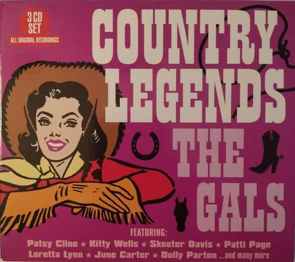 VARIOUS ARTISTS - COUNTRY LEGENDS - THE GALS (3CD)
