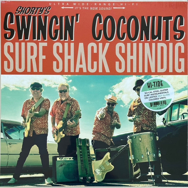 SHORTY'S SWINGIN COCONUTS - SURF SHACK SHINDIG (SEA GLASS VINYL)