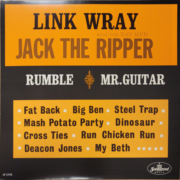 WRAY,LINK - JACK THE RIPPER (RED VINYL)