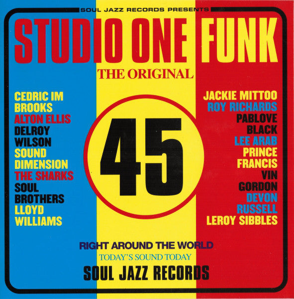 SOUL JAZZ RECORDS PRESENTS - STUDIO ONE FUNK
