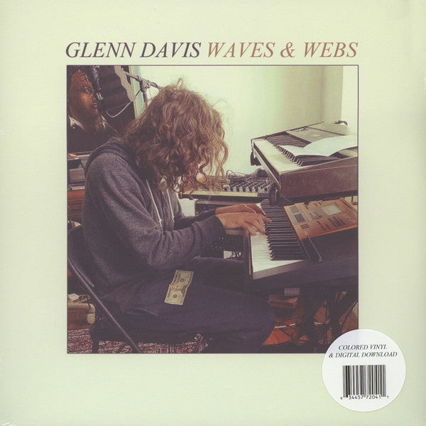 DAVIS,GLENN - WAVES & WEBS (CLEAR VINYL)