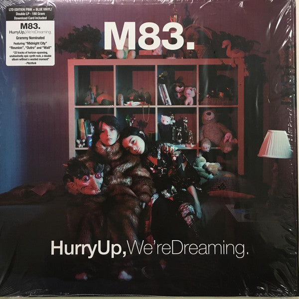 M83 - HURRY UP, WE'RE DREAMING (CLEAR PINK & CLEAR BLUE VINYL/2LP)