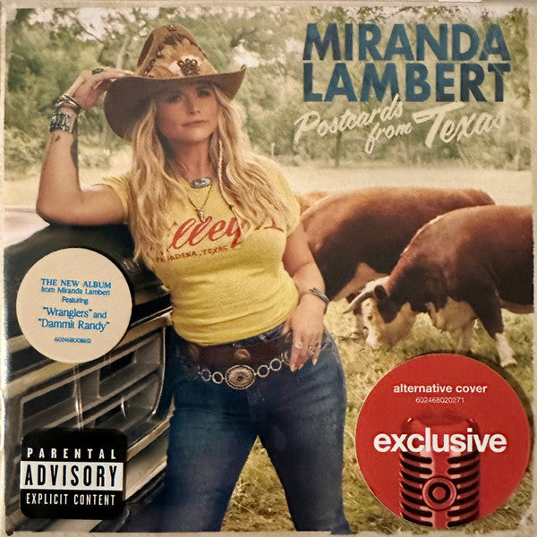LAMBERT,MIRANDA - POSTCARDS FROM TEXAS (ALTERNATE COVER)