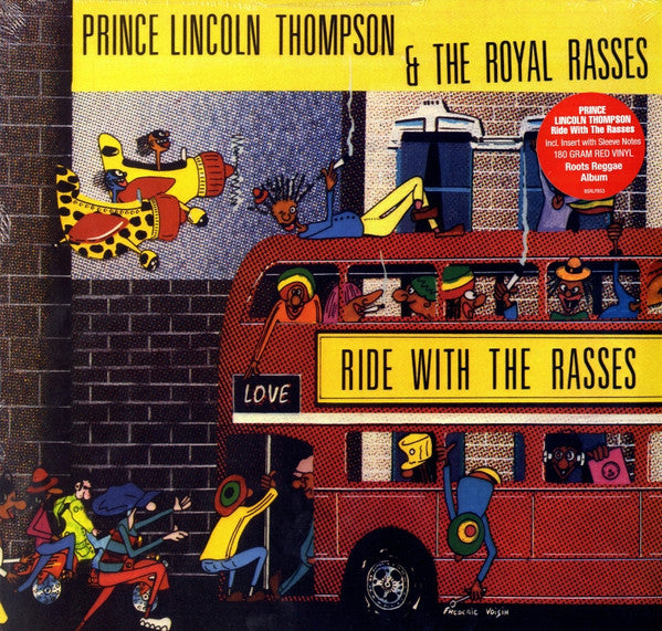 LINCOLN,PRINCE & ROYAL RASSES - RIDE WOITH THE RASSES (RED VINYL)