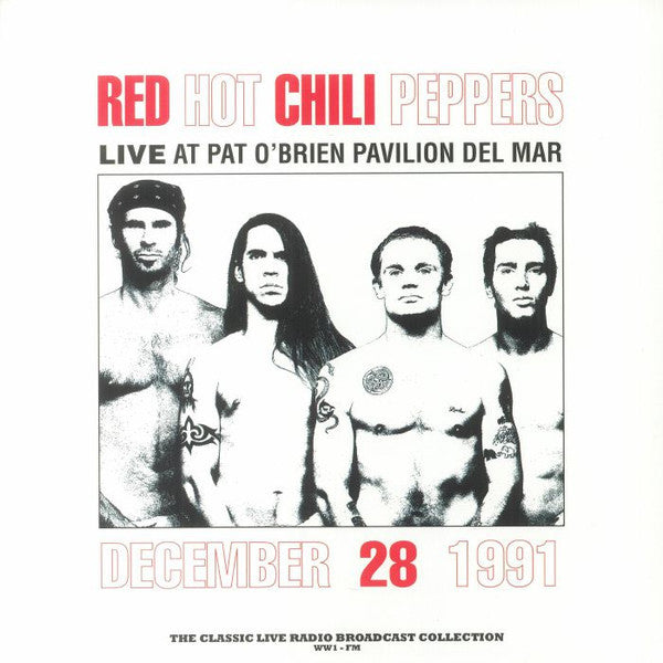 RED HOT CHILI PEPPERS - AT PAT O BRIEN PAVILION DEL MAR (RED MARBLE VINYL)
