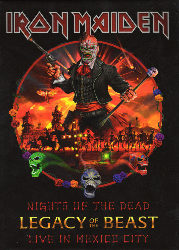 IRON MAIDEN - NIGHTS OF THE DEAD, LEGACY OF THE BEAST: LIVE IN MEXICO CITY (X) (DELUXE/2CD/BOOK)