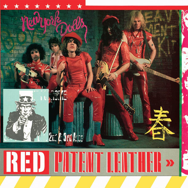 NEW YORK DOLLS - RED PATENT LEATHER
