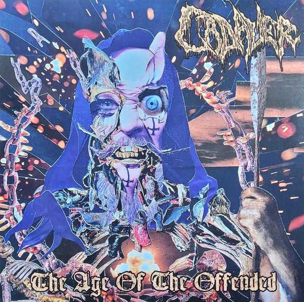 CADAVER - AGE OF THE OFFENDED (ORANGE SILVER & BLUE VINYL)