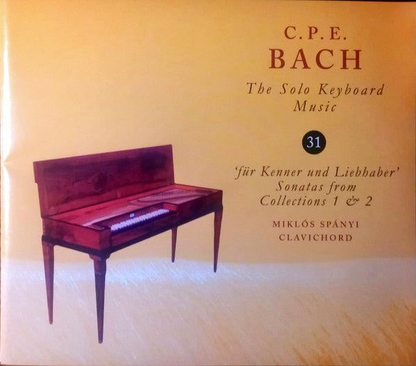 BACH,C.P.E. - V31: SOLO KEYBOARD MUSIC