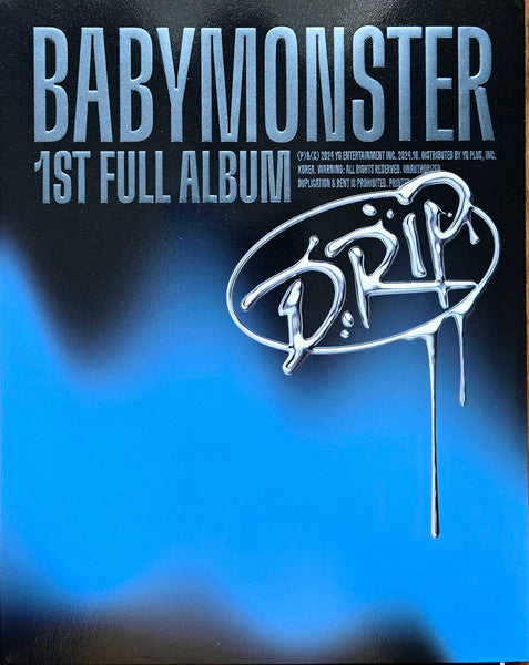 BABYMONSTER - DRIP (ZIP LOCK VER./BINDER VER./1ST FULL ALBUM)