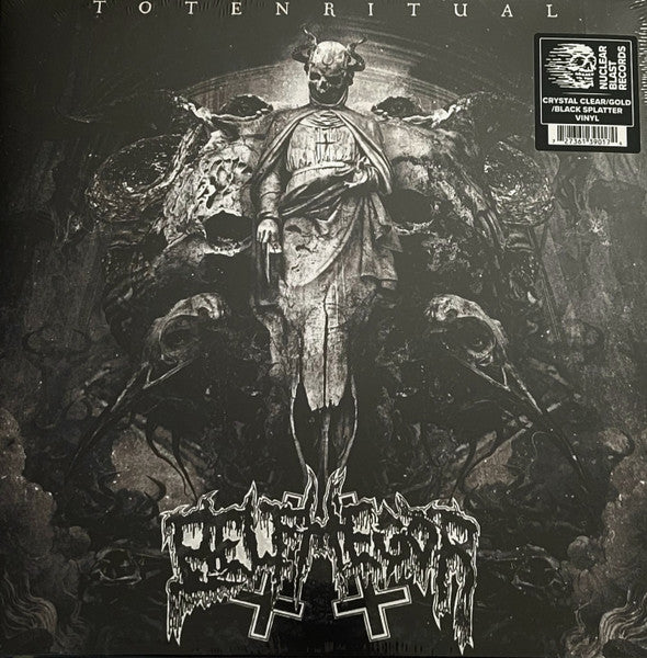 BELPHEGOR - TOTENRITUAL (CRYSTAL CLEAR GOLD & BLACK SPLATTER VINYL)