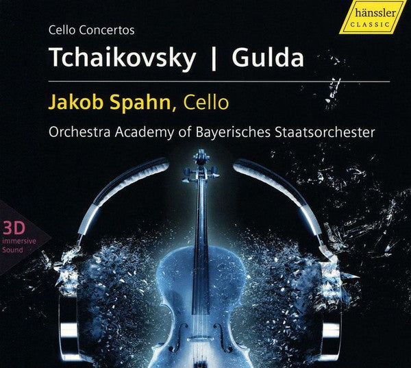 SPAHN,JACOB; ORCHESTRA ACADEMY OF BAYERISCHES STAATSORCHESTER - TCHAIKOVSKY & GULDA: CELLO CONCERTOS (CD/BLU-RAY)