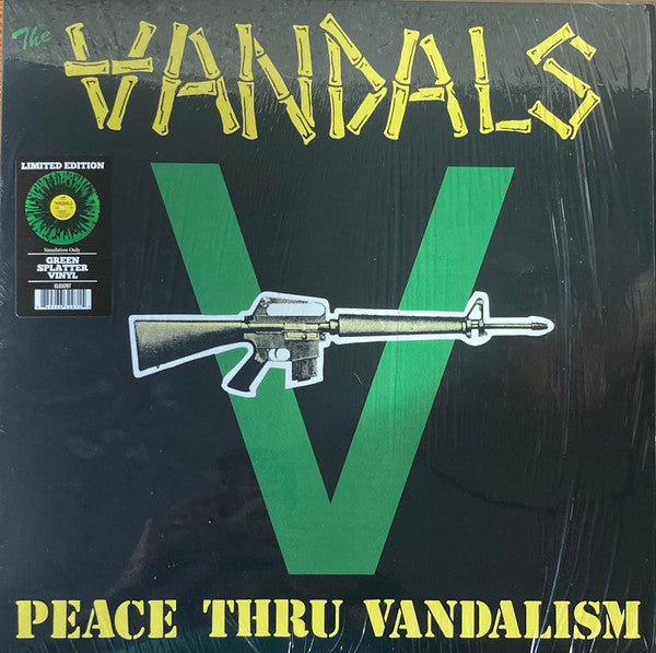 VANDALS - PEACE THRU VANDALISM (GREEN/BLACK SPLATTER VINYL)