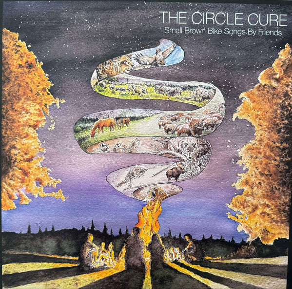 VARIOUS ARTISTS - CIRCLE CURE. SMALL BROWN BIKE SONGS BY FRIENDS (2LP)
