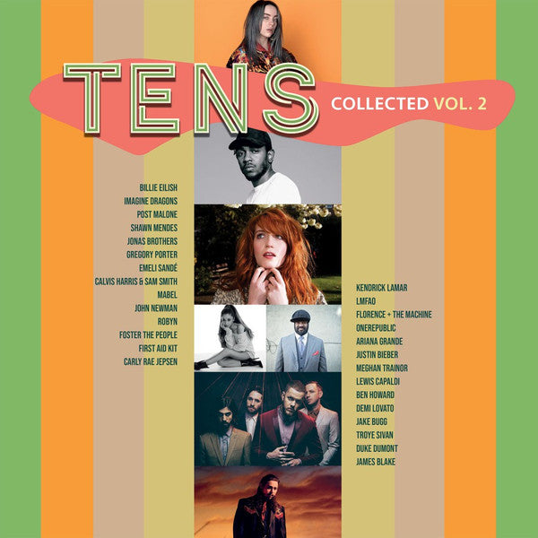 VARIOUS ARTISTS - TENS COLLECTED: VOL. 2 (2LP/LIMITED/YELLOW VINYL/180G/INSERT/NUMBERED)