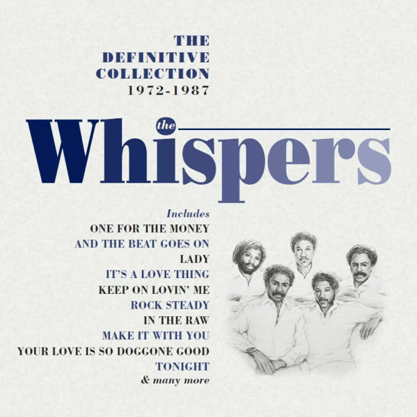 WHISPERS - DEFINITIVE COLLECTION 1972-1987 (4CD CLAMSHELL BOXSET)