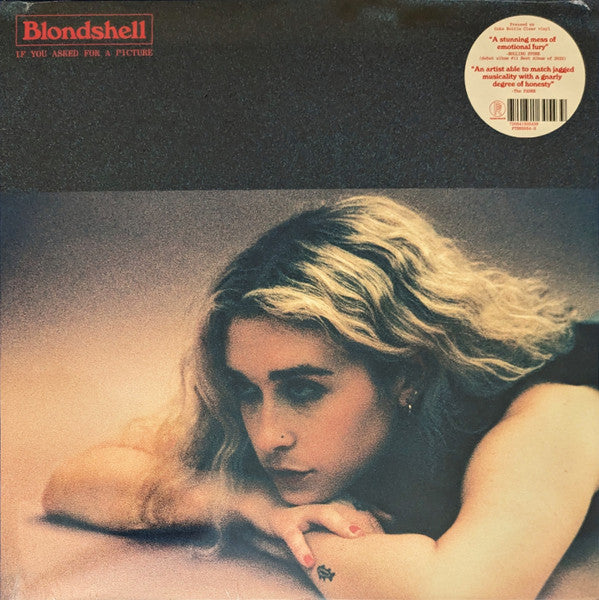 BLONDSHELL - IF YOU ASKED FOR A PICTURE (X) (COKE BOTTLE CLEAR VINYL)