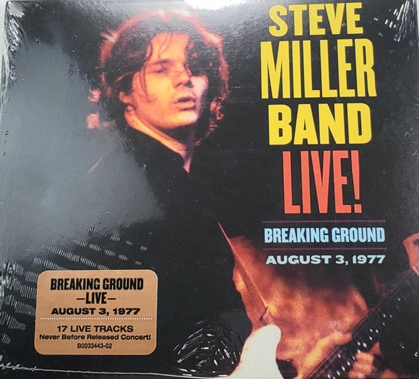 STEVE MILLER BAND - LIVE! BREAKING GROUND AUGUST 3, 1977