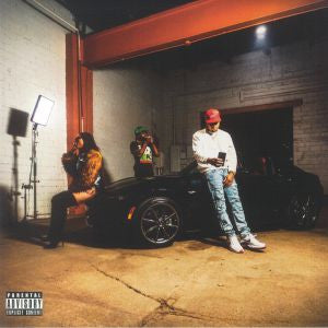 ABE LINX & TULLY C. - WORLD FAMOUS LA FAMILIA FOREVER (CLEAR W/ ORANGE & BLACK SPLATTER VINYL)