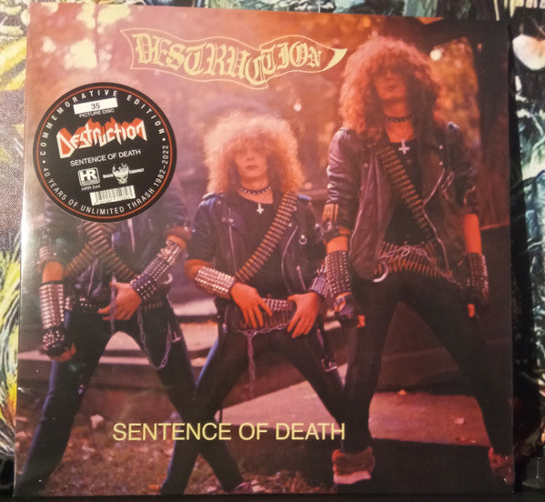 DESTRUCTION - SENTENCE OF DEATH (PICTURE DISC STANDING)