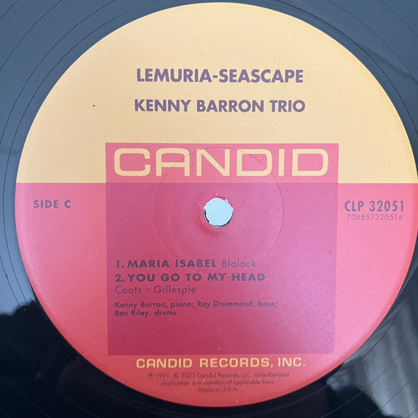 BARRON,KENNY - LEMURA-SEASCAPE (2LP)