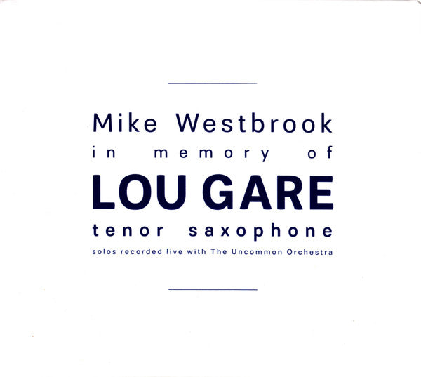 WESTBROOK,MIKE - IN MEMORY OF LOU GARE