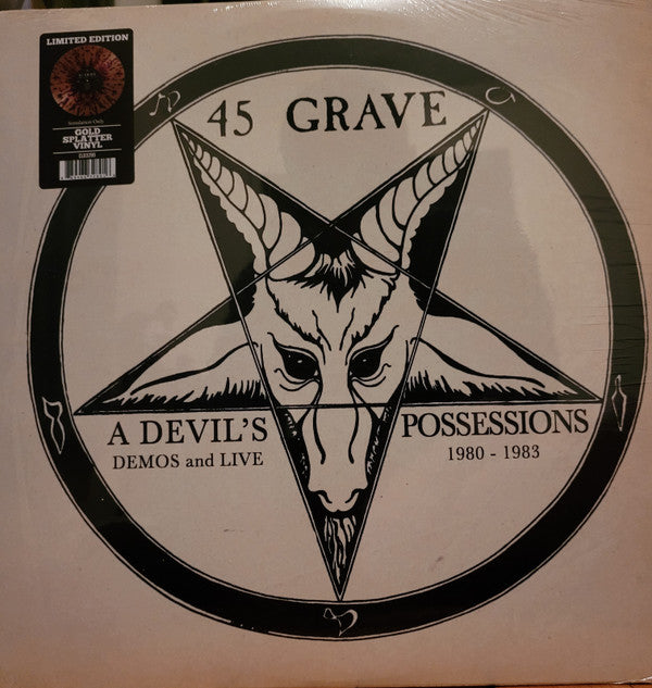 45 GRAVE - DEVIL'S POSSESSIONS - DEMOS & LIVE 1980-1983 (PURPLE VINYL)
