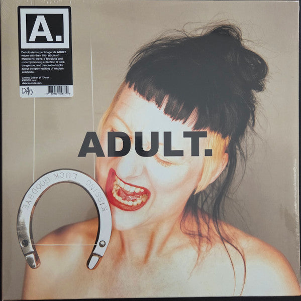 ADULT. - KISSING LUCK GOODBYE (OPAQUE RED VINYL)