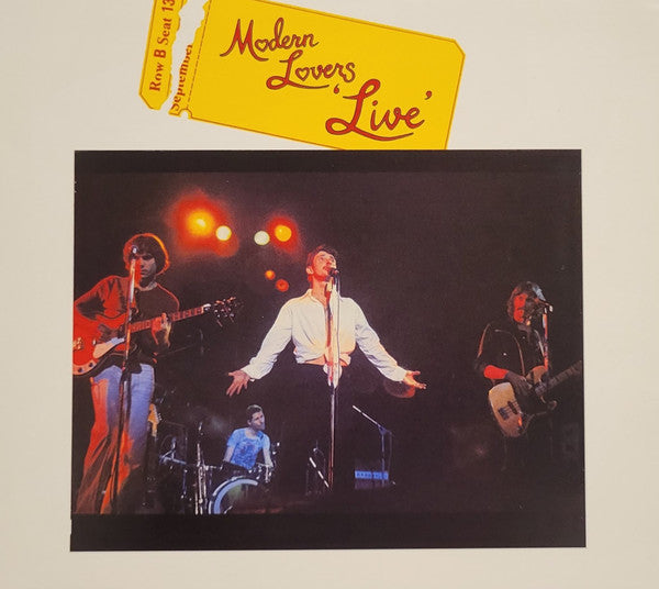 RICHMAN,JONATHAN & THE MODERN LOVERS - MODERN LOVERS LIVE