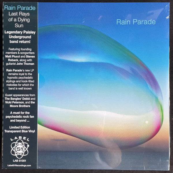 RAIN PARADE - LAST RAYS OF A DYING SUN (COLOURED VINYL)