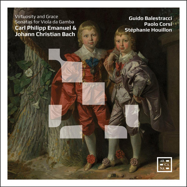 BALESTRACCI,GUIDO; PAOLO CORSI; STEPHANIE HOUILLON - C.P.E. BACH & J.C. BACH: VIRTUOSITY & GRACE - SONATAS FOR VIOLA DA GAMBA