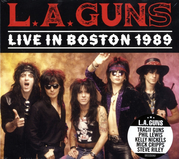 L.A.GUNS - LIVE IN BOSTON 1989