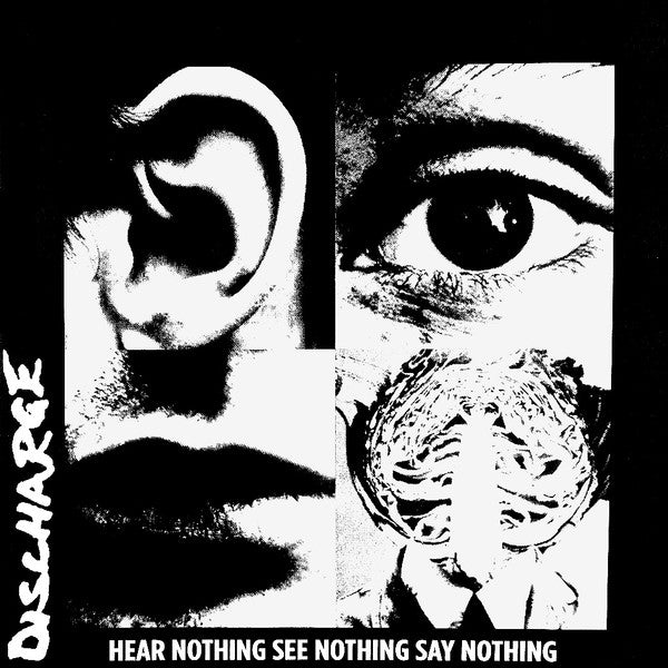DISCHARGE - HEAR NOTHING SEE NOTHING SAY NOTHING (WHITE VINYL)