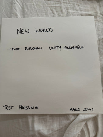 BIRCHALL NAT UNITY ENSEMBLE - NEW WORLD