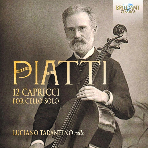 TARANTINO,LUCIANO - PIATTI: 12 CAPRICCI FOR CELLO SOLO