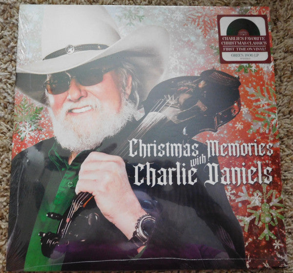 DANIELS,CHARLIE - CHRISTMAS MEMORIES WITH CHARLIE DANIELS (GREEN VINYL)