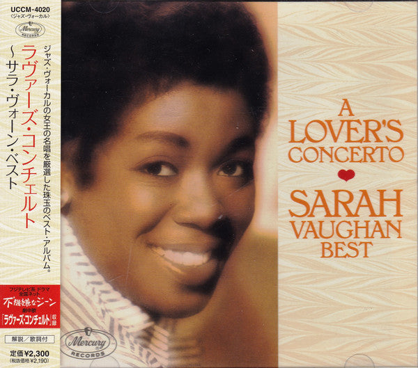 VAUGHAN,SARAH - LOVER'S CONCERTO - BEST