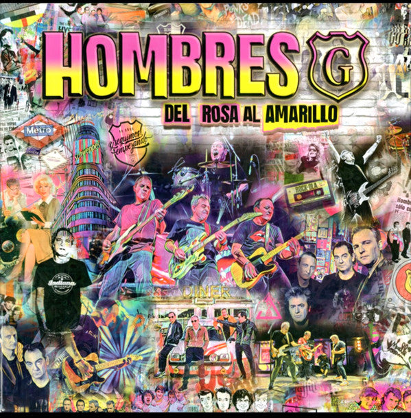HOMBRES G - DEL ROSA AL AMARILLO (2LP)