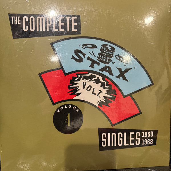 STAX VOLT - COMPLETE SINGLES 1959 - 1968 - STAX, VOL. 4 (3LP)