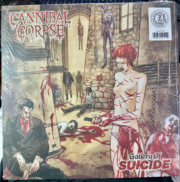 CANNIBAL CORPSE - GALLERY OF SUICIDE (WHITE VINYL)