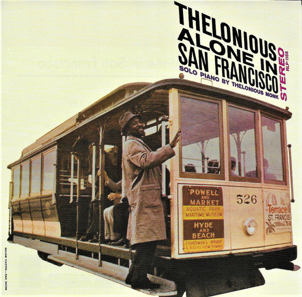 MONK,THELONIOUS - ALONE IN SAN FRANCISCO