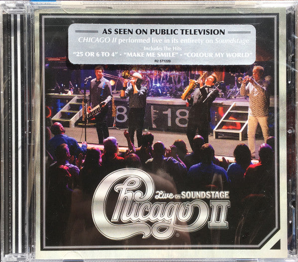 CHICAGO - CHICAGO II: LIVE ON SOUNDSTAGE (CD/DVD)