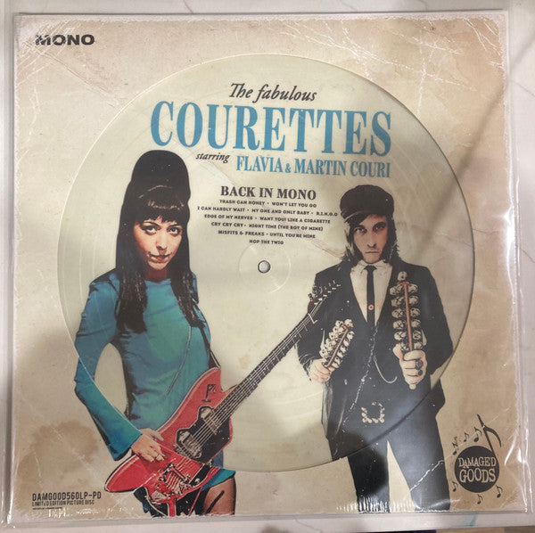 COURETTES - BACK IN MONO (PICTURE DISC)
